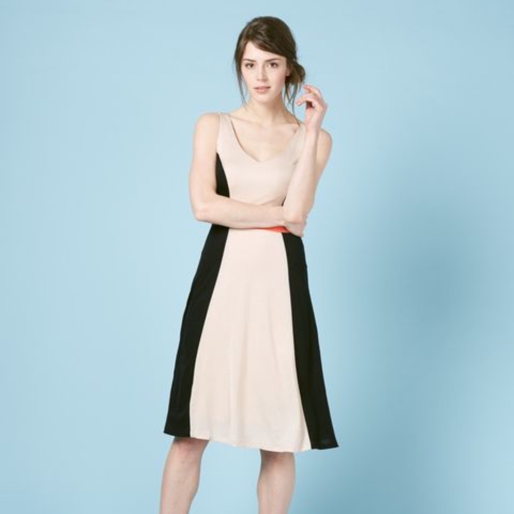 Boden Louisa Colourblock Dress